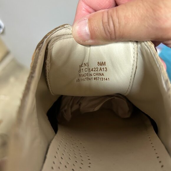 Cole Haan Men’s Two-Tone Suede Saddle Oxford Shoes Tan/Brown Size 8.5M - Picture 11 of 12